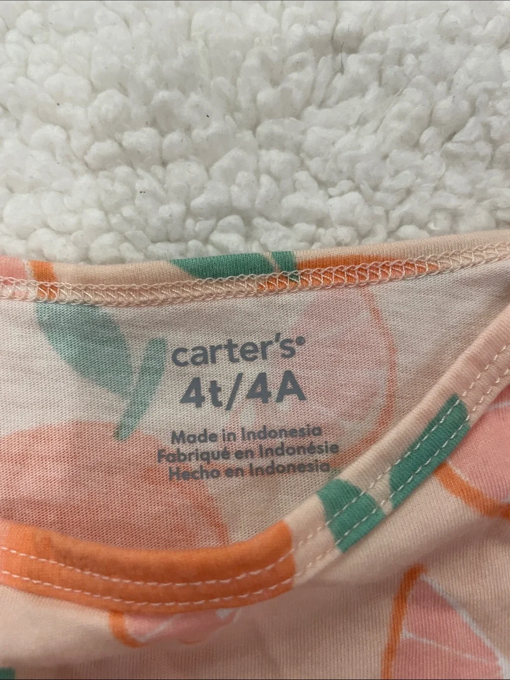 Carters Oranges Dress